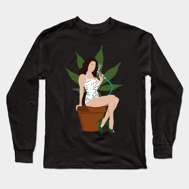 Nancy Botwin Weeds Long Sleeve T-Shirt by Hevding